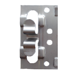 Кляммер рядовой половинный